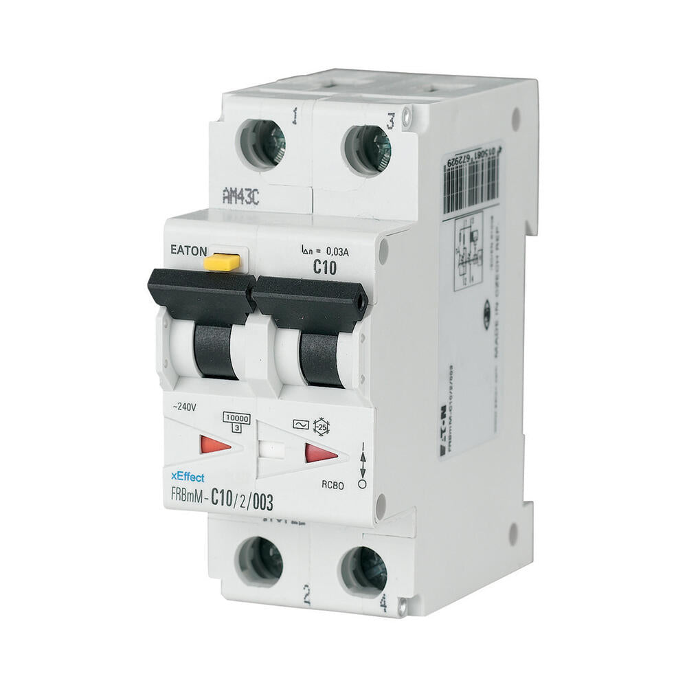 Eaton 2P Rcbo Aardlekautomaat 16A 30mA B-Type - 170881
