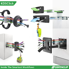 Conta-Clip Kds Kabeldoorvoer Afsluitinsert 5-6mm Zwart - 28525.4 [10 Stuks]
