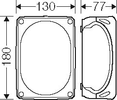 Hensel KX 1010 C ATEX Zone 2/22 Aansluitdoos IP66 - KX 1010 C