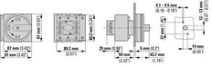 Eaton P3 63A Main Switch With Stop Function 3P+N - 012771