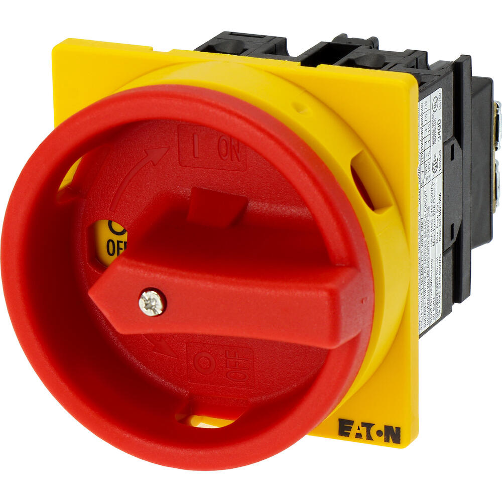 Eaton T0 20A 3-Pool Noodstop Hoofdschakelaar - 081588