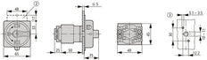 Eaton T0 20A 3-Pool Noodstop Hoofdschakelaar - 081588