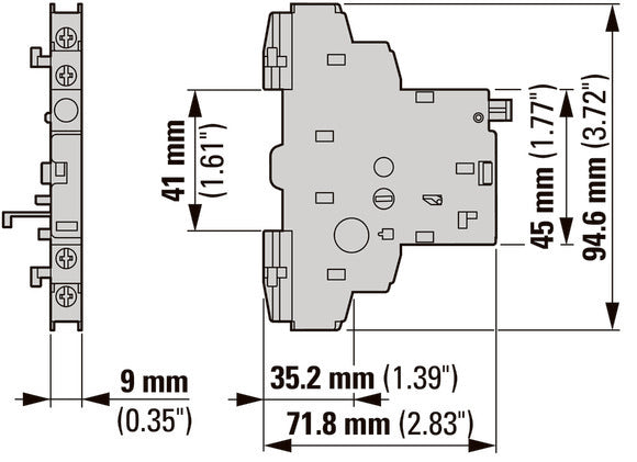 Eaton AGM2-01-PKZ0 Trip Indicator Schakelaar - 072899