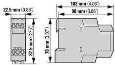 Eaton Multi Functie Elektronische Tijdrelais ETR4-69-A - 031891
