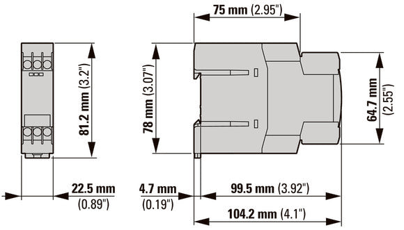 Eaton Multi Functie Elektronische Tijdrelais ETR4-69-A - 031891