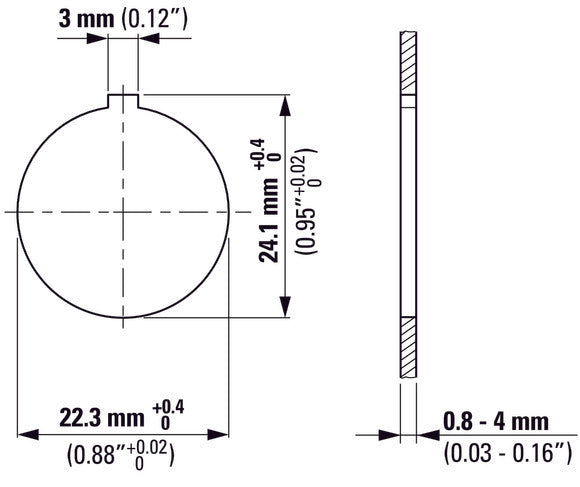 Eaton R9 Cilinder Hangslot Grip Lock Handvat Zwart Blauw - 191849