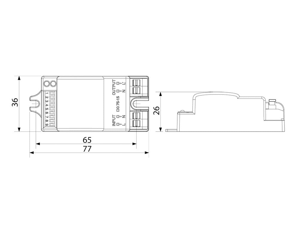 Opple LED Module Motion And Daylight Sensor CT - 140060553