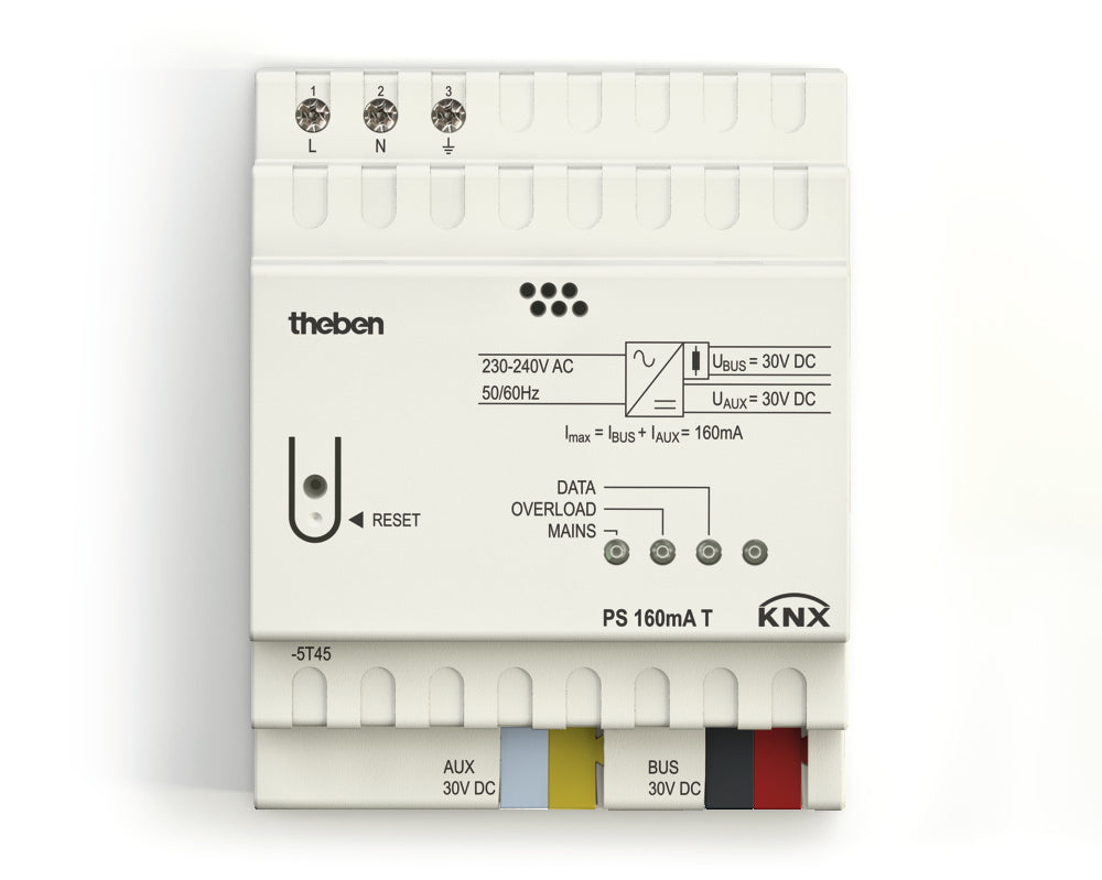 Theben Ps 160Ma Knx Voeding Met Hulpaansluiting - 9070956