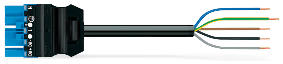 WAGO B2ca 5-Pool Vooraf Geassembleerde Kabel 1.5mm² 1M Blauw - 771-9285/216-101