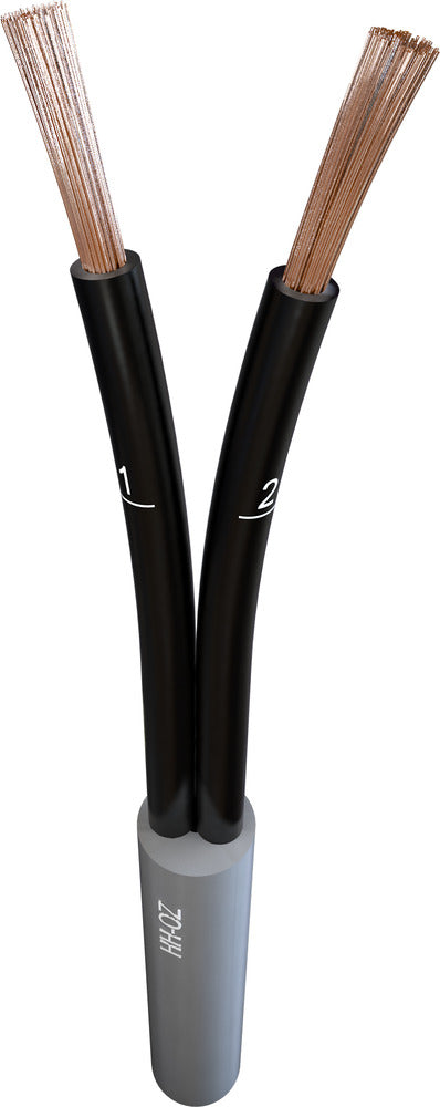 TKF Halogeenvrije Besturingskabel 2x0.75mm² CCA - 177102 [20 Meters]