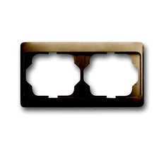 ABB Busch-Jaeger Dubbele Afdekking Frame Brons Horizontaal - 2CKA001754A4383