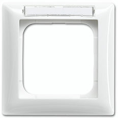 ABB Single Frame Cover With Text Window - 2CKA001754A4548