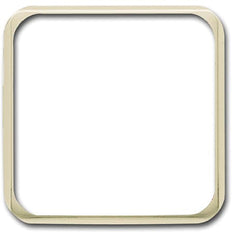 ABB Busch-Jaeger 50x50mm SI Adapter Afdekking Crème - 2CKA001726A0173 [2 Stuks]