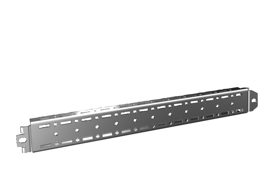 VX Din-Railbevestiging 18x39mm 400mm Verzinkt Staal Set - 8617700 [4 Stukken]