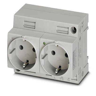 Phoenix Contact Dubbele Socket Met LED Indicator CF Serie - 0804036