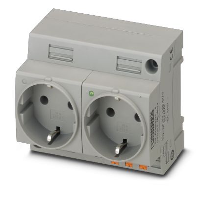 Phoenix Contact Dubbele Socket Met LED Indicator - 0804049