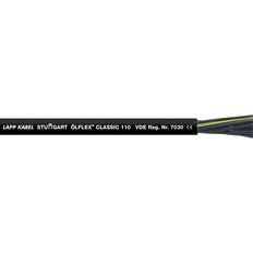 Olflex Classic 110 Besturingskabel 5G0.75 Zwart - 1119873 [20 Meters]