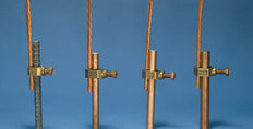 Bronze Ground Rod Clamp For 5/8-3/4 Inch Rods - 158170