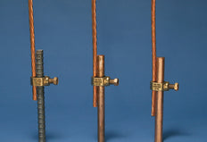 Bronzen Aardstaaf Klem 12.5mm Voor 50mm² Geleider - 158260