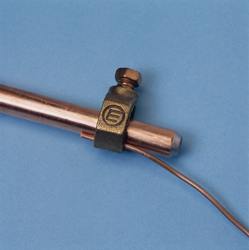 Bronze Ground Rod Clamp For 5/8-3/4 Inch Rods - 158170