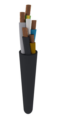 TKF Industrial H07RN-F 5G1.5 Neoprene Cable - 187694 [10 Meters]