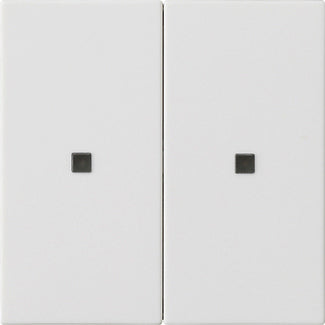 Gira Systeem 55 Dubbele Wip Schakelaar Lege Bediening Venster - 536927