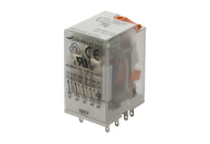 Metz 4-Pool Industrieel Relais 24 V AC Met LED Indicator - 110017101407