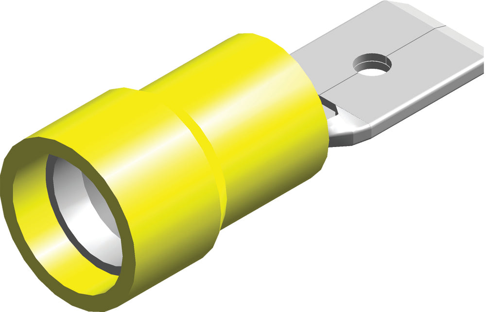 Gele Geïsoleerde Lepelconnector 4.0-6.0mm² - CE120301 [100 Stuks]