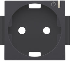 Verbonden Slimme Socket Afdekking Met LED Statusknop - 122-66930