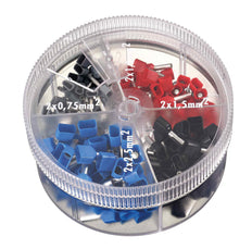 Conex Twin Draad Ferrule Assortiment Kit - Ce520201 [200 Stukken]