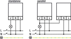 Niko 360° Bewegingsdetector Met Lichtsensor 230V IP55 - 351-25050