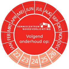 Famostar Inspectie Labels 250 Pack Rol - 393528