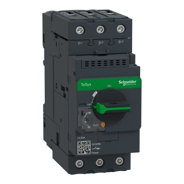 Schneider TeSys GV3 80A Motor Circuit Breaker - GV3P80