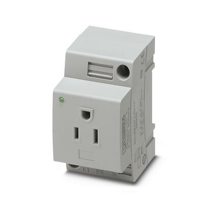 Phoenix Contact 15A Din Rail Socket Met Led Indicator - 0804155