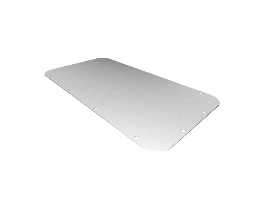 Rittal Metalen Doorvoerpaneel Bouwgrootte 7 Met Metrische Knockouts - 2577100