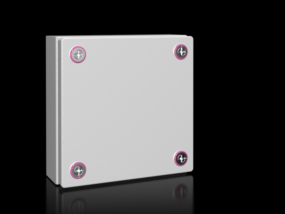 Rittal KX Stalen Aansluitdoos 200x200x80mm RAL7035 - 1516000