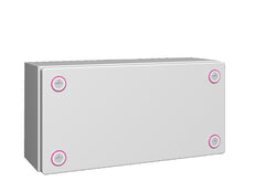 Rittal KX Stalen Aansluitdoos 300x150x120mm RAL7035 - 1501000