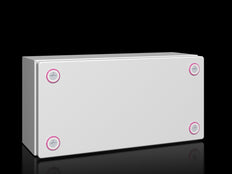 Rittal KX Stalen Aansluitdoos 300x150x120mm RAL7035 - 1501000