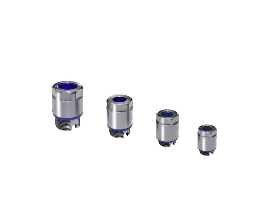 HD RVS M12x1.5 Kabeldoorvoer Met Sluitring - 2410001 [5 Stuks]