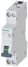 Siemens 5SL6 C6A Aardlekschakelaar 230V 6kA 1P+N - 5SL60067KL