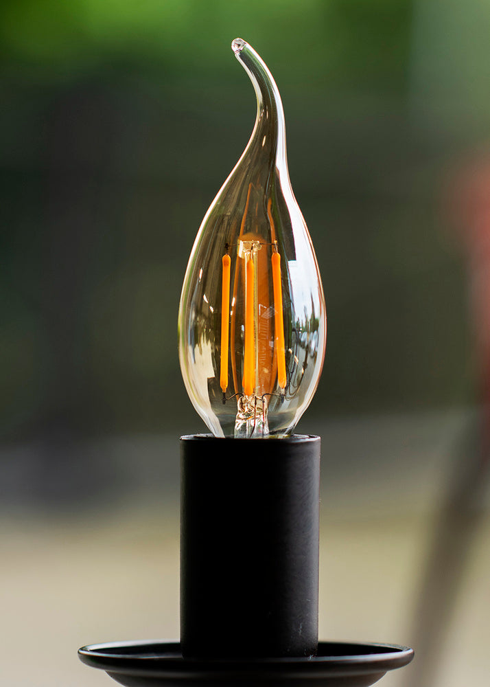 Bailey Led Filament Kaars E14 4W 2200K Goud Dimbaar - 143055 [2 Stuks]