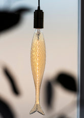 Bailey Gold Fish LED Filament Lamp E27 4W 2200K Dimbaar - 143043