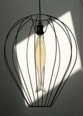 Bailey Gold Fish LED Filament Lamp E27 4W 2200K Dimbaar - 143043