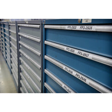 Brady M211 Witte Vinyl Etikettape 19mm X 6.4m Zwarte Afdruk - 142797