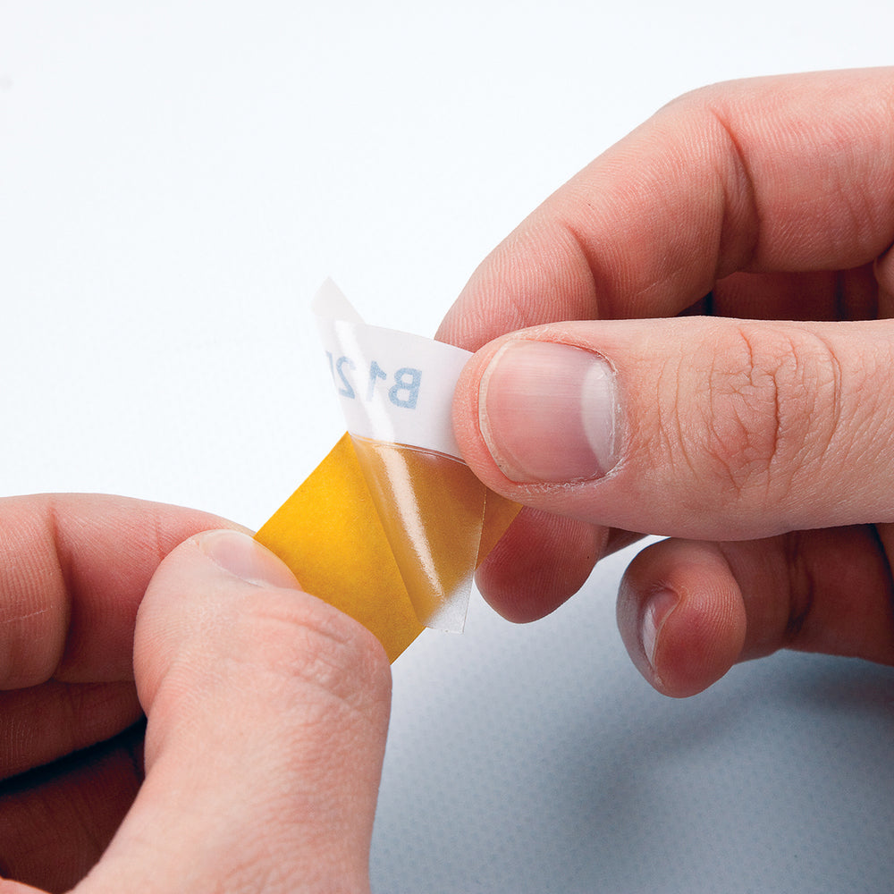 Brady M211 Zelf Lamineren Draadlabel 25.4mm Zwart Wit - 110928