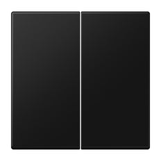 KNX LS990 Serie Dubbele Schakelaar Zwart Grafiet - LS102SWM