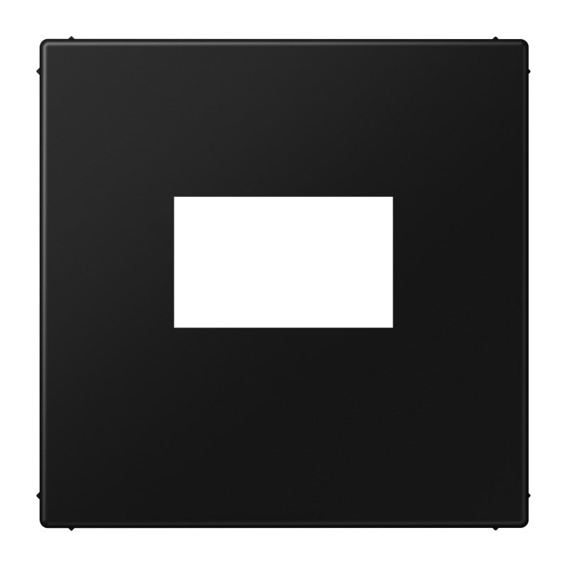 Jung LS990 USB Socket Afdekking Plaat Grafiet Zwart - LS1969USBSWM