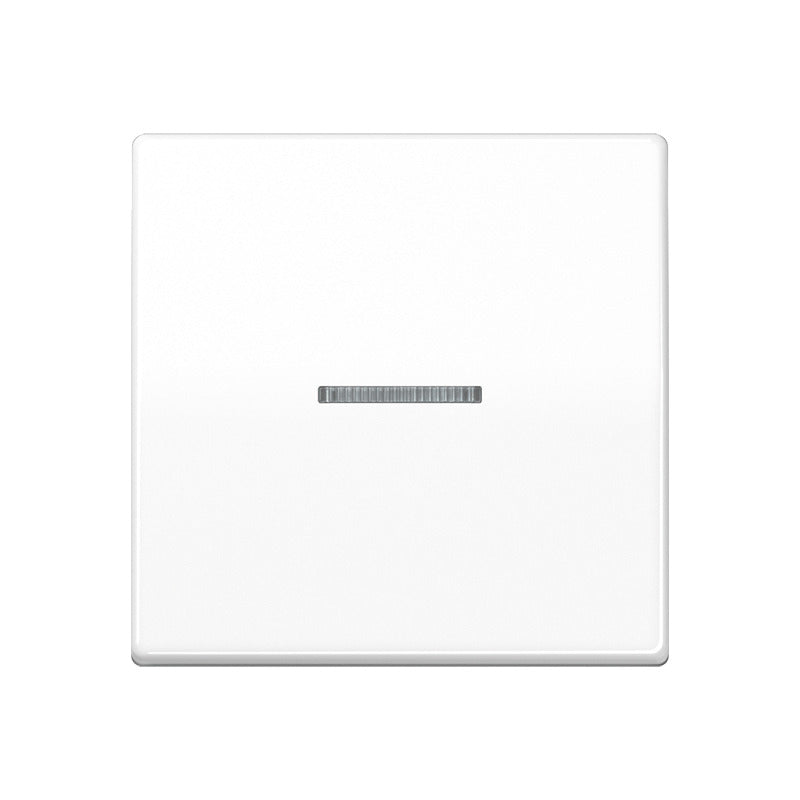 Jung Knx Enkele Rocker Schakelaar Met Led Alpine Wit - As101Ko5Ww [2 Stuks]