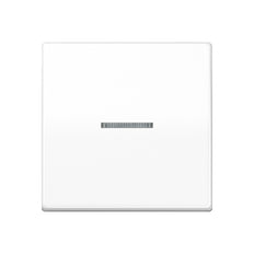 Jung Knx Enkele Rocker Schakelaar Met Led Alpine Wit - As101Ko5Ww [2 Stuks]