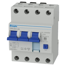 Doepke RCCB Aardlekautomaat C16 30mA 3P+N Type A - 09945124